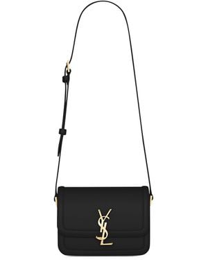 Saint Laurent Small Solferino Satchel - White