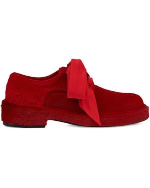 Christian Louboutin Derloon Derby Shoes - Red