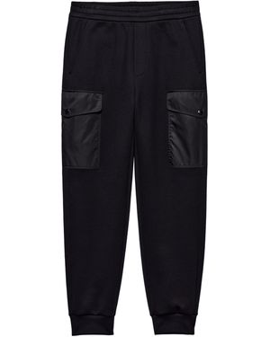 Prada Cotton-Fleece Sweatpants - Black