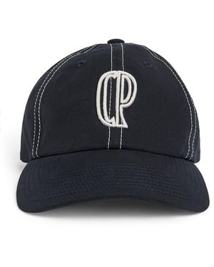Claudie Pierlot Cotton Logo Baseball Cap - Blue