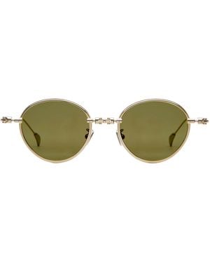 Kuboraum Titanium Mask H67 Sunglasses - Green