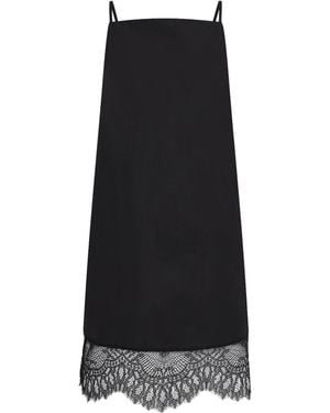 Camilla & Marc Silk-Cotton Lira Mini Dress - Black