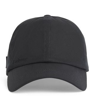 Barbour Wax Sports Baseball Cap - Black