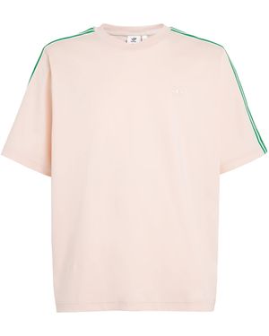 adidas X Wales Bonner Cotton Logo T-Shirt - Pink