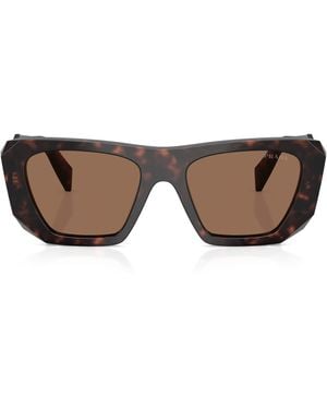 Prada Acetate Pr B18S Sunglasses - Brown
