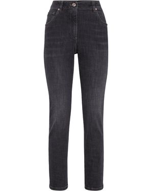 Brunello Cucinelli Slim Jeans - Blue