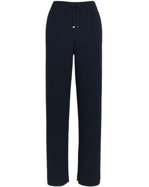 Eleventy Wool Knitted Trousers - Blue