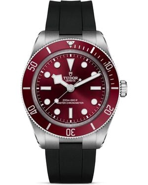 Tudor Bay 58 Stainless Steel Watch - Red