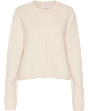 Weekend by Maxmara Wool-Cashmere Cardigan - White