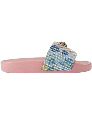 Kurt Geiger Meena Eagle Slides - Blue