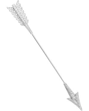 Boucheron And Diamond Nature Triompahnte Flèche Single Earring - Metallic