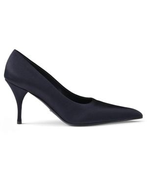Prada Satin Pumps 85 - Blue