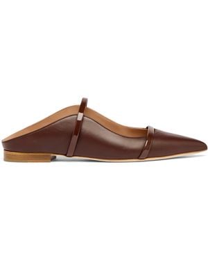 Malone Souliers Leather Maureen Mules - Brown