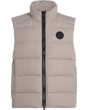 Canada Goose Down Enduraluxe Packable Crofton Gilet - Grey
