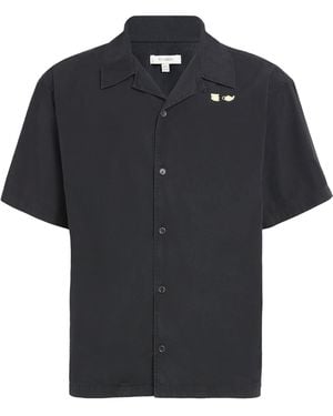 JW Anderson Cotton Embroidered Shirt - Black