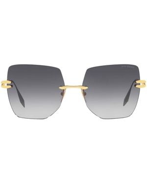 Dita Eyewear Rimless Square Embra Sunglasses - Grey