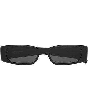 Saint Laurent Rectangle Sunglasses - Black