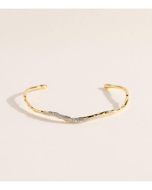 Alexis Plated Solanales Skinny Collar Necklace - Natural