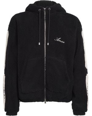 Amiri Fleece Bones Hoodie - Black