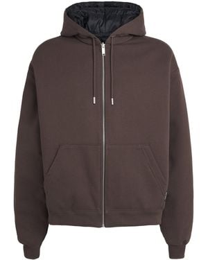 Canada Goose Organic Cotton Reversible Fuse Down Hoodie - Brown