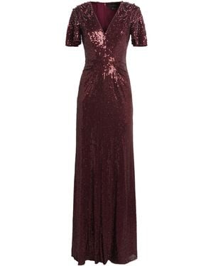 Jenny Packham Sequinned Manon Gown - Purple
