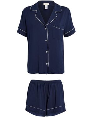 Eberjey Gisele Pyjama Set - Blue