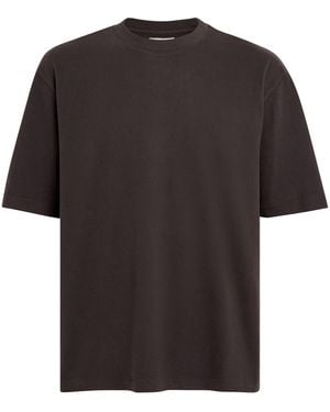 Wax London Organic Cotton Oversized Milton T-Shirt - Black