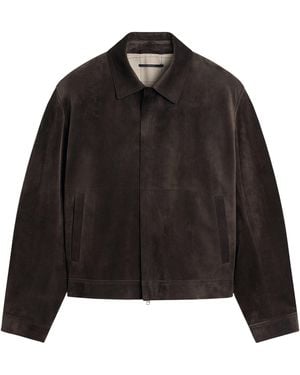 dunhill Suede Jacket - Black
