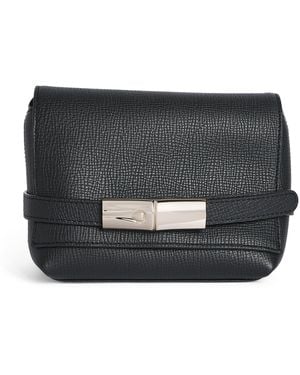 Longchamp Leather Le Smart Cross-Body Bag - Black