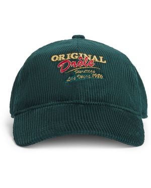 Drole de Monsieur Original Corduroy Baseball Cap - Green