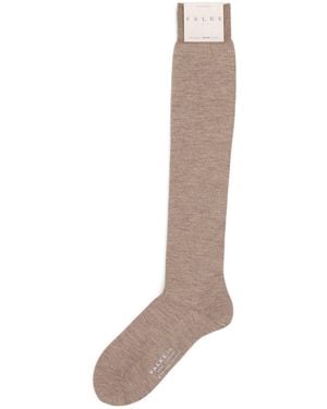 FALKE Cashmere-Blend No.1 Knee High Socks - Brown