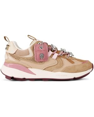 Kurt Geiger Suede Kurt Runner Trainers - Pink