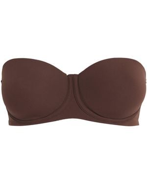 Skims Fits Everybody Strapless Bra - Brown