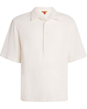 Barena Cotton-Blend Polo Shirt - White