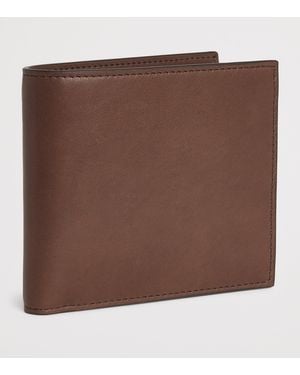 Thom Browne Leather Bifold Wallet - Brown