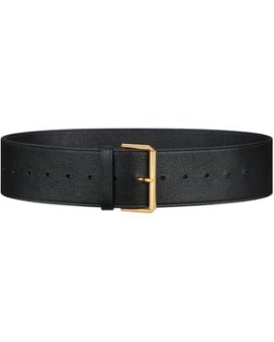 Givenchy Leather Voyou Belt - Black