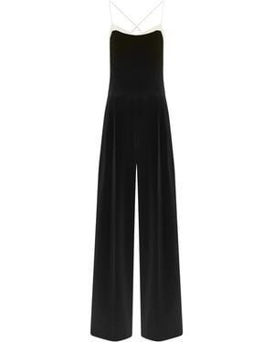 Tom Ford Georgette Camisole Jumpsuit - Black