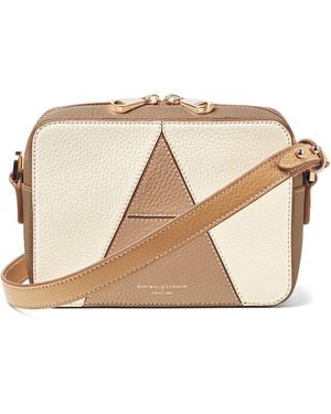 Aspinal of London Leather 'A' Camera Bag - Brown