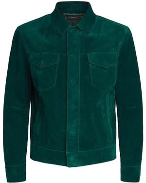 Tom Ford Suede Jacket - Green
