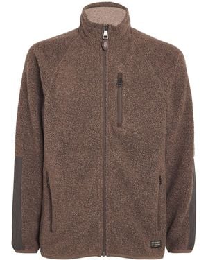 James Purdey & Sons Fleece-Back Jersey Lux Jacket - Brown