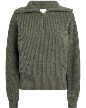 Molli Virgin Wool Jumper - Green