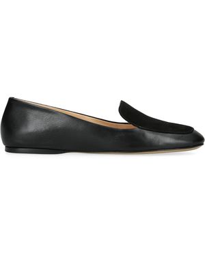 Gabriela Hearst Leather Aveda Flats - Black