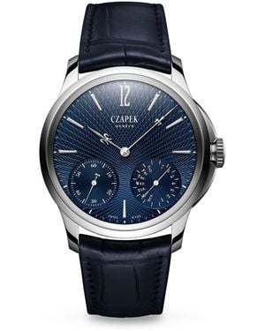 Czapek Stainless Steel Quai Des Bergues Watch - Blue