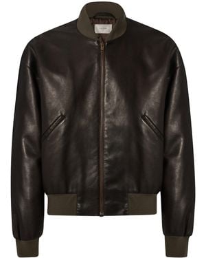 The Row Stetsen Leather Jacket - Black