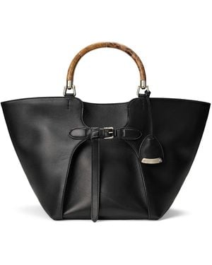 Ralph Lauren Leather Ralph Tote Bag - Black