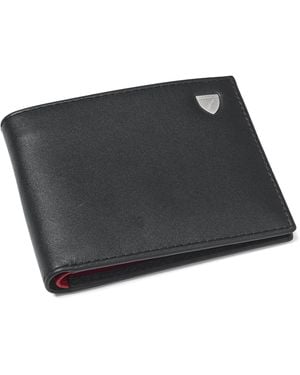 Aspinal of London Leather Bifold Wallet - Black