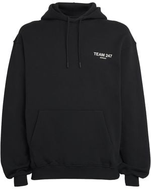 REPRESENT 247 Cotton Team 247 Hoodie - Black