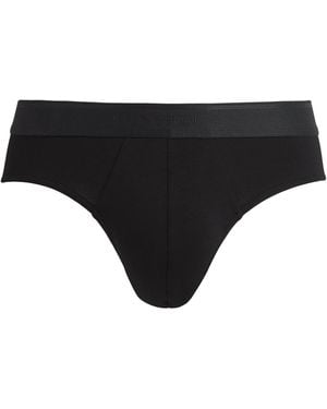 Sunspel Tencel-Blend Stretch Briefs - Black