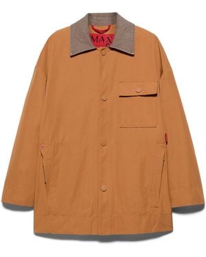 MAX&Co. Relaxed Fit Raincoat - Brown