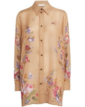 Zimmermann Silk Patience Shirt - Natural